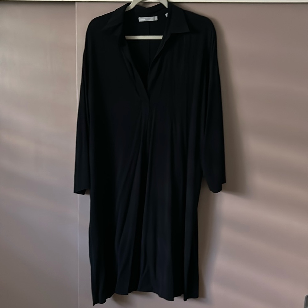 Like New Vince Black Viscose Dress